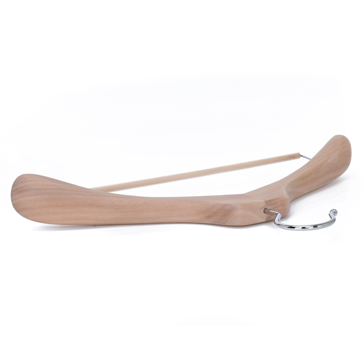 wooden luxury hanger，hotel hanger