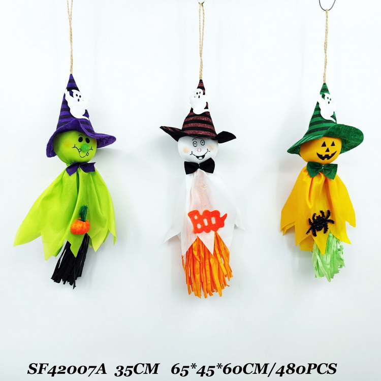 Halloween Decoration Witch Ghost Pumpkin Hanging
