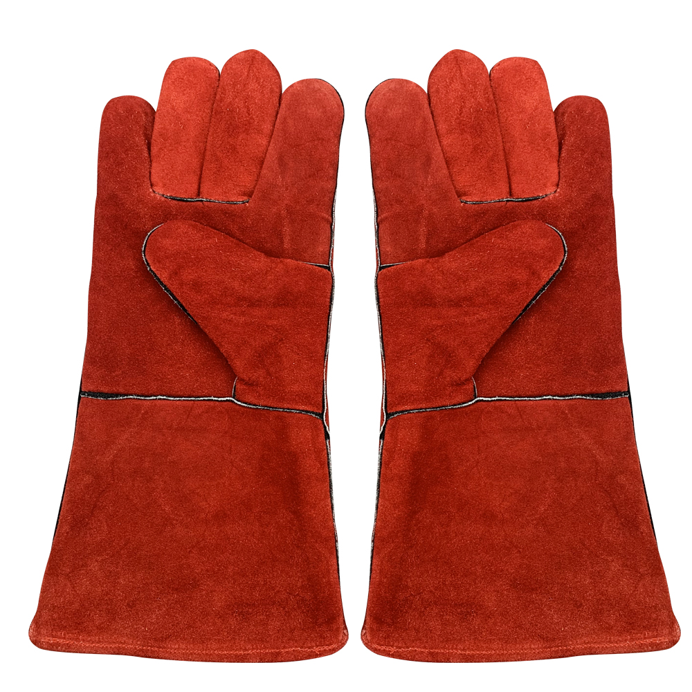 Zhongshang Hot selling Insulation Protective Heat Resistant Cut Proof PPE Welding Safety Work Gloves