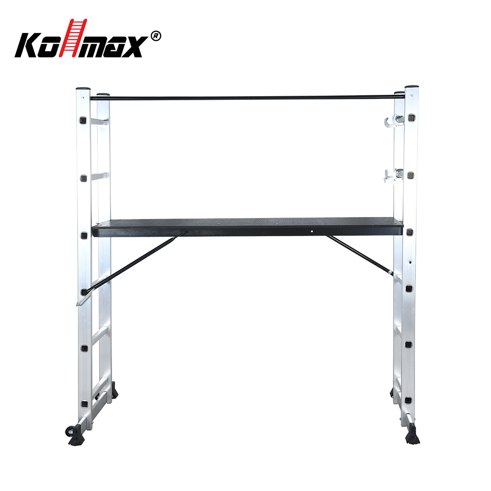 Scaffolding folding multi purpose scaffold platform aluminium step combination ladders
