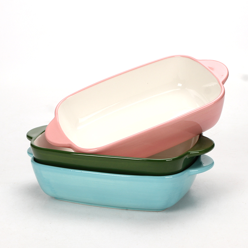 BT5 Ceramic baking pan with handle