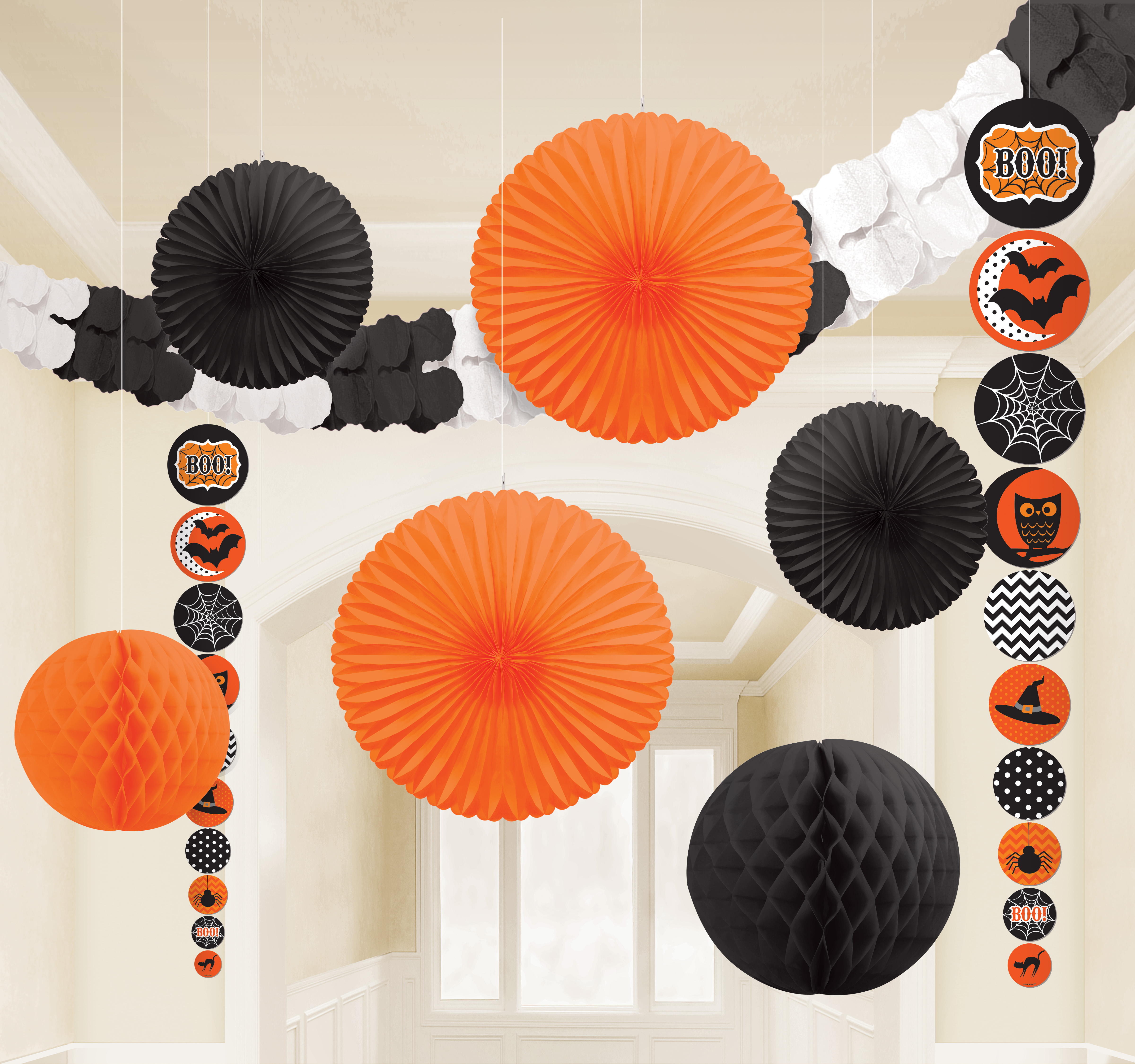 Halloween honeycomb decoration kits