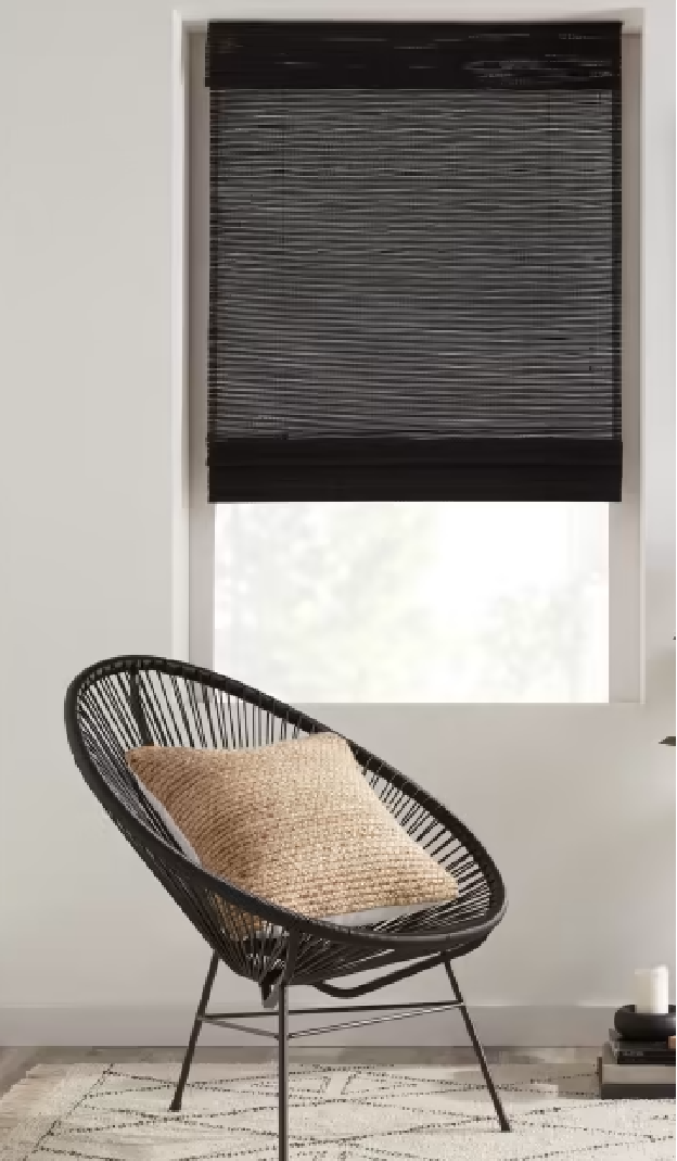 Cordless Bamboo Roman Shade