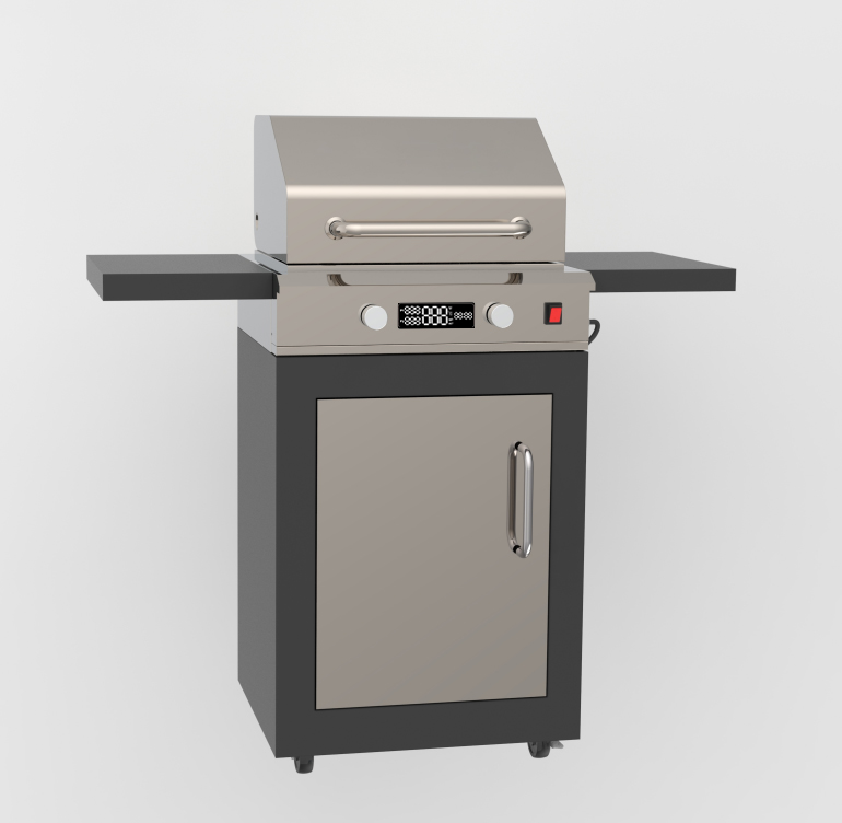 Electric Grill with cabinet