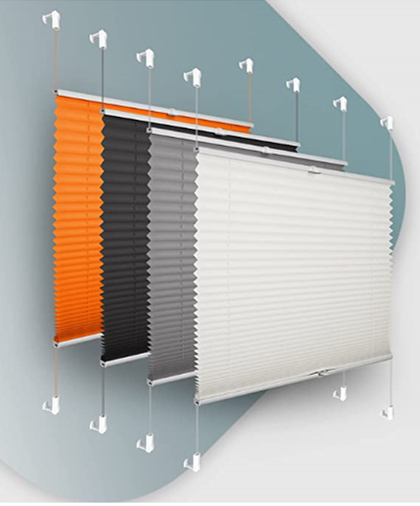 Mini Pleated Blinds