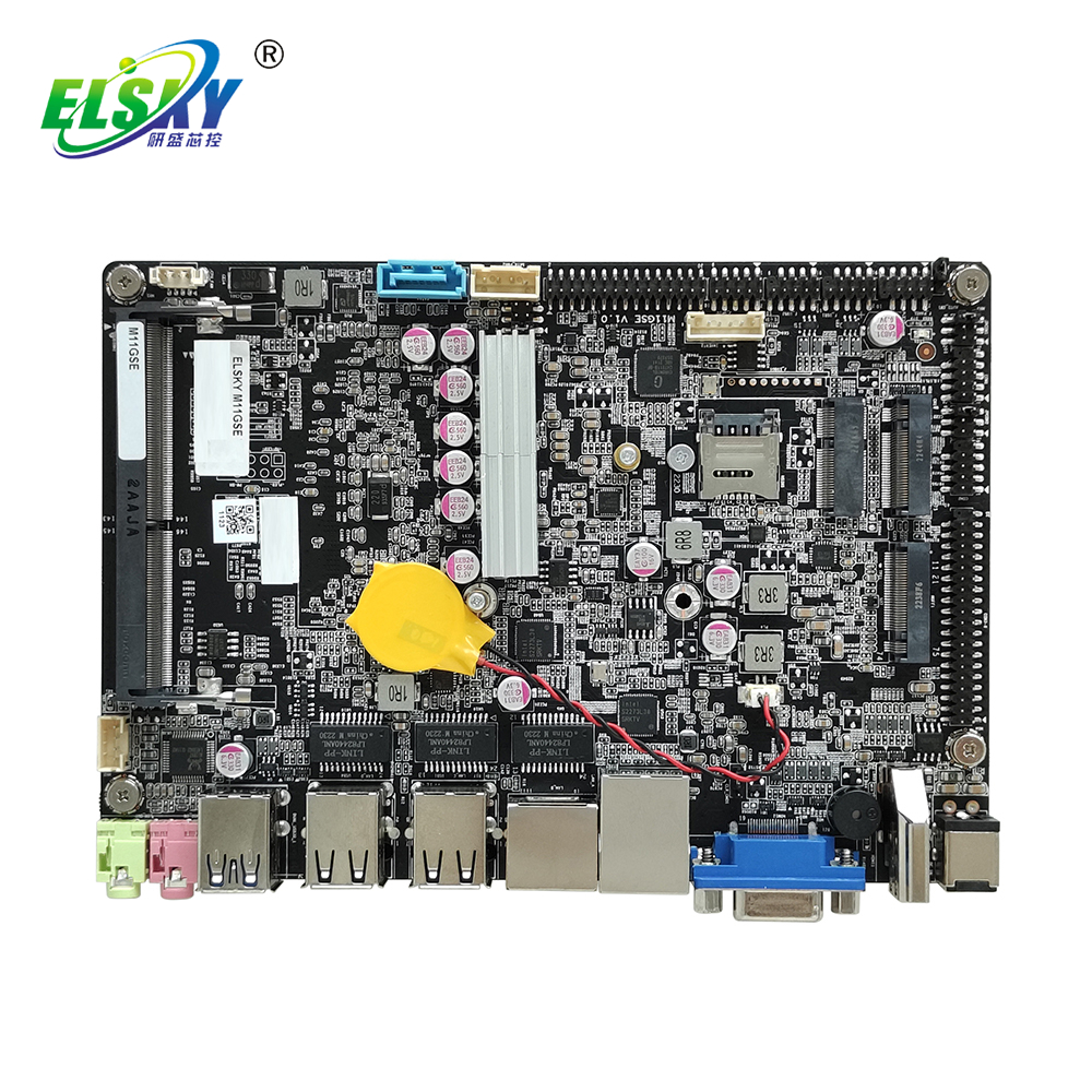 ELSKY 4-inch Motherboard M11GSE Supports Intel CPU Tiger Lake 11th Gen CORE i3 i5 i7