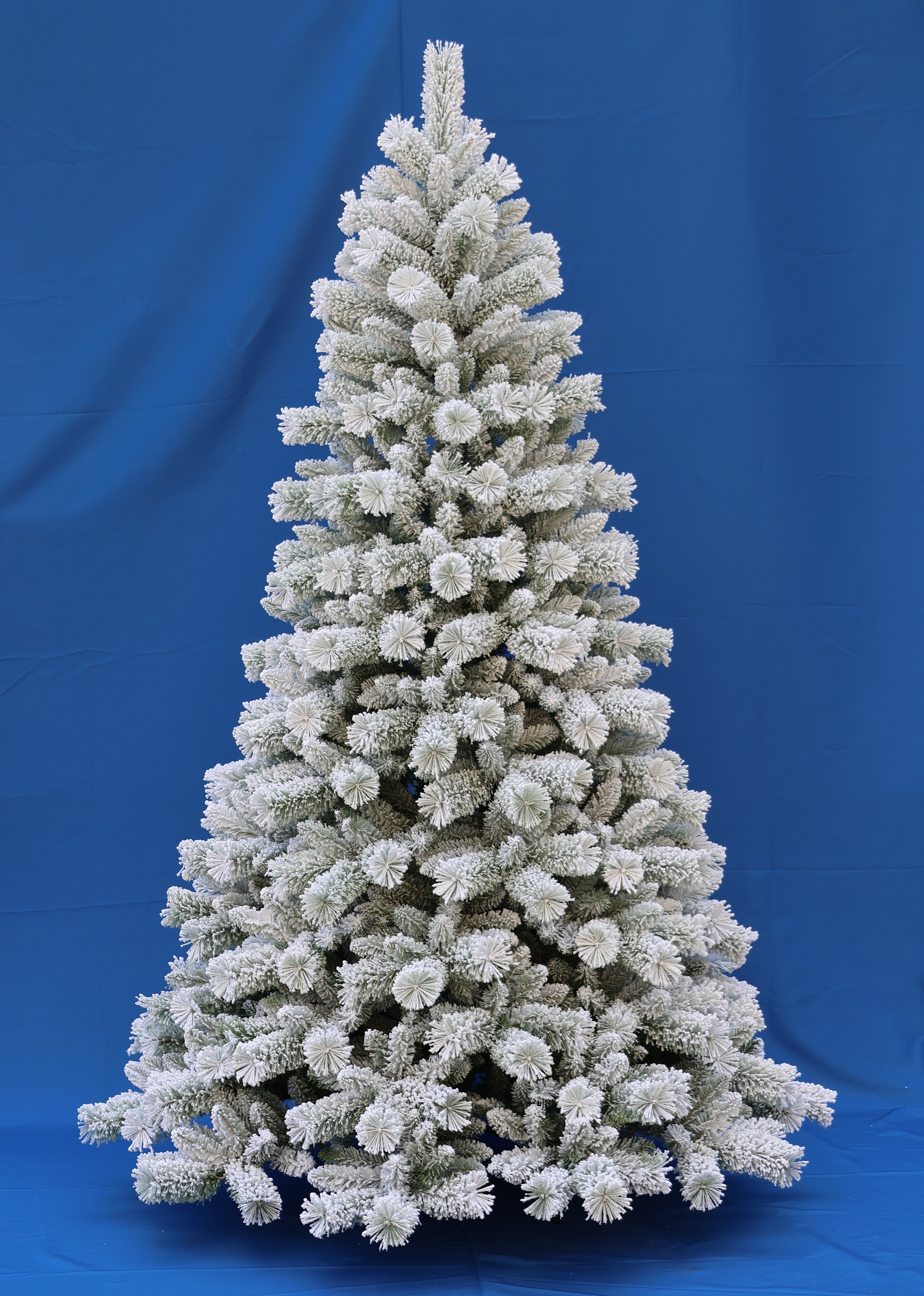 Flocked PVC Pine Needle Christmas Tree
