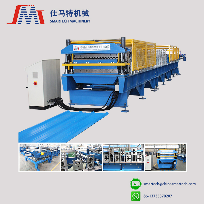 Double Layer Metal Roof Roll Forming Machine