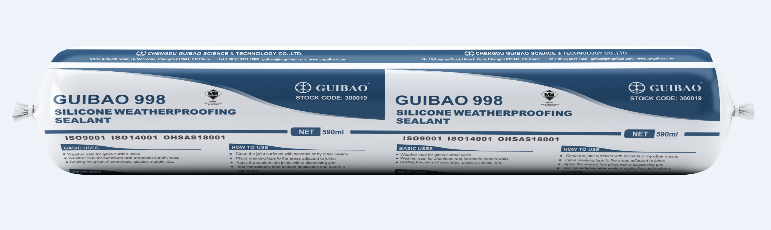 Guibao 998 Silicone Weatherproofing Sealant