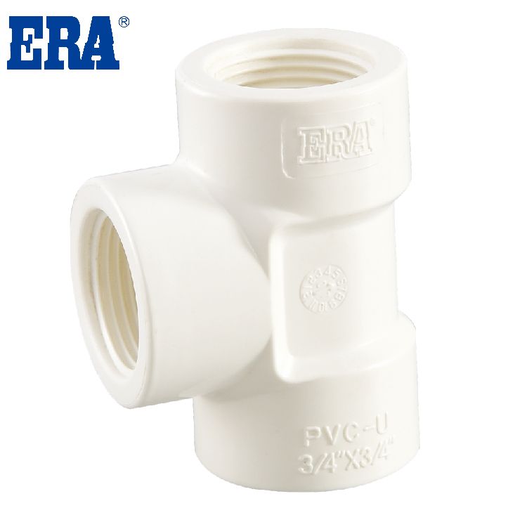 PVC Fitting PVC Elbow PVC Pipe Fitting Female Thread Tee F/F/F
