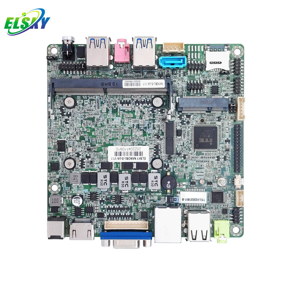 ELSKY NANO Motherboard NANO10U Supports Intel CPU Comet Lake 10th Gen CORE i3 i5 i7