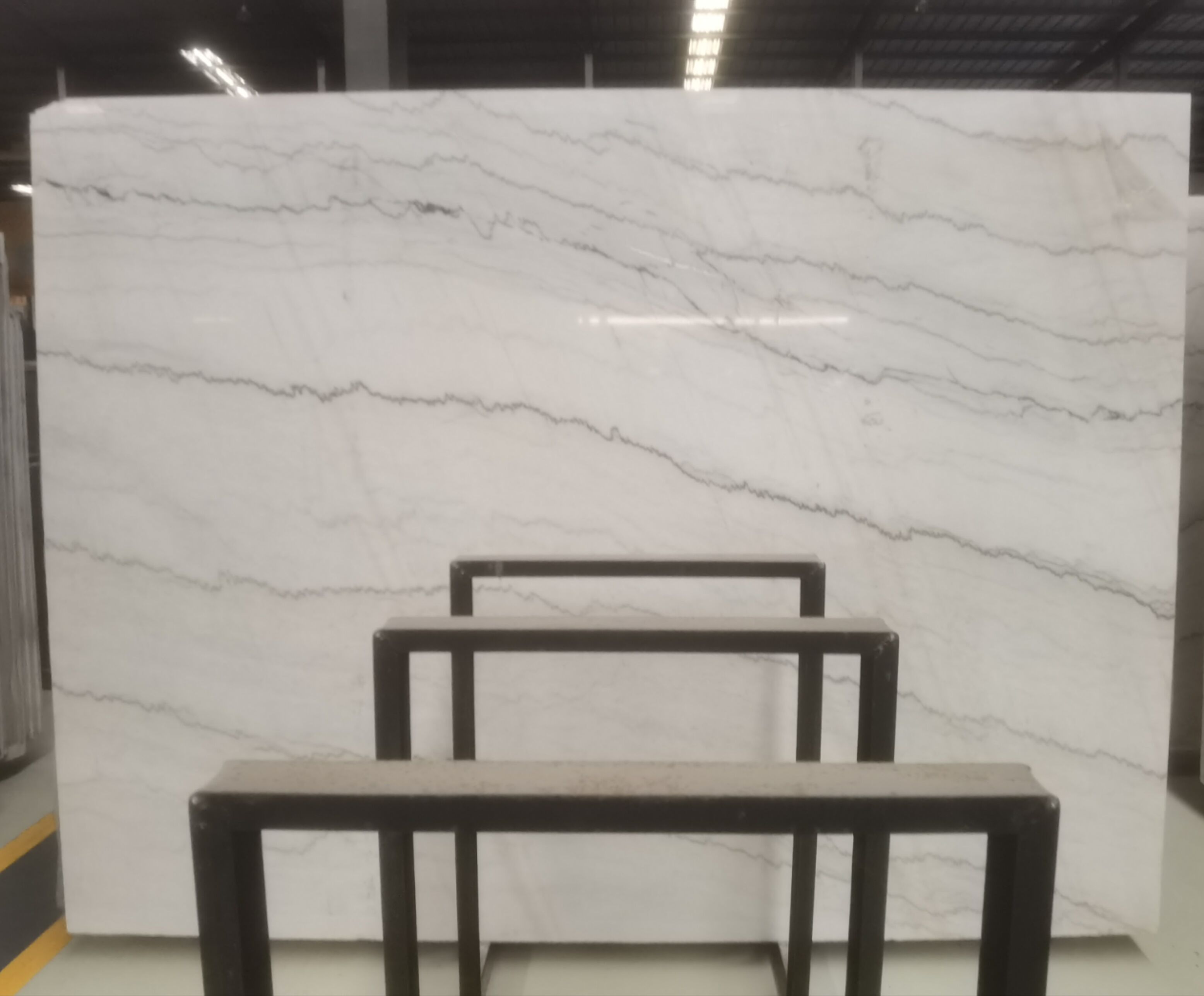 Chinese Polished Chiva White Flooring Tile Countertop Marble