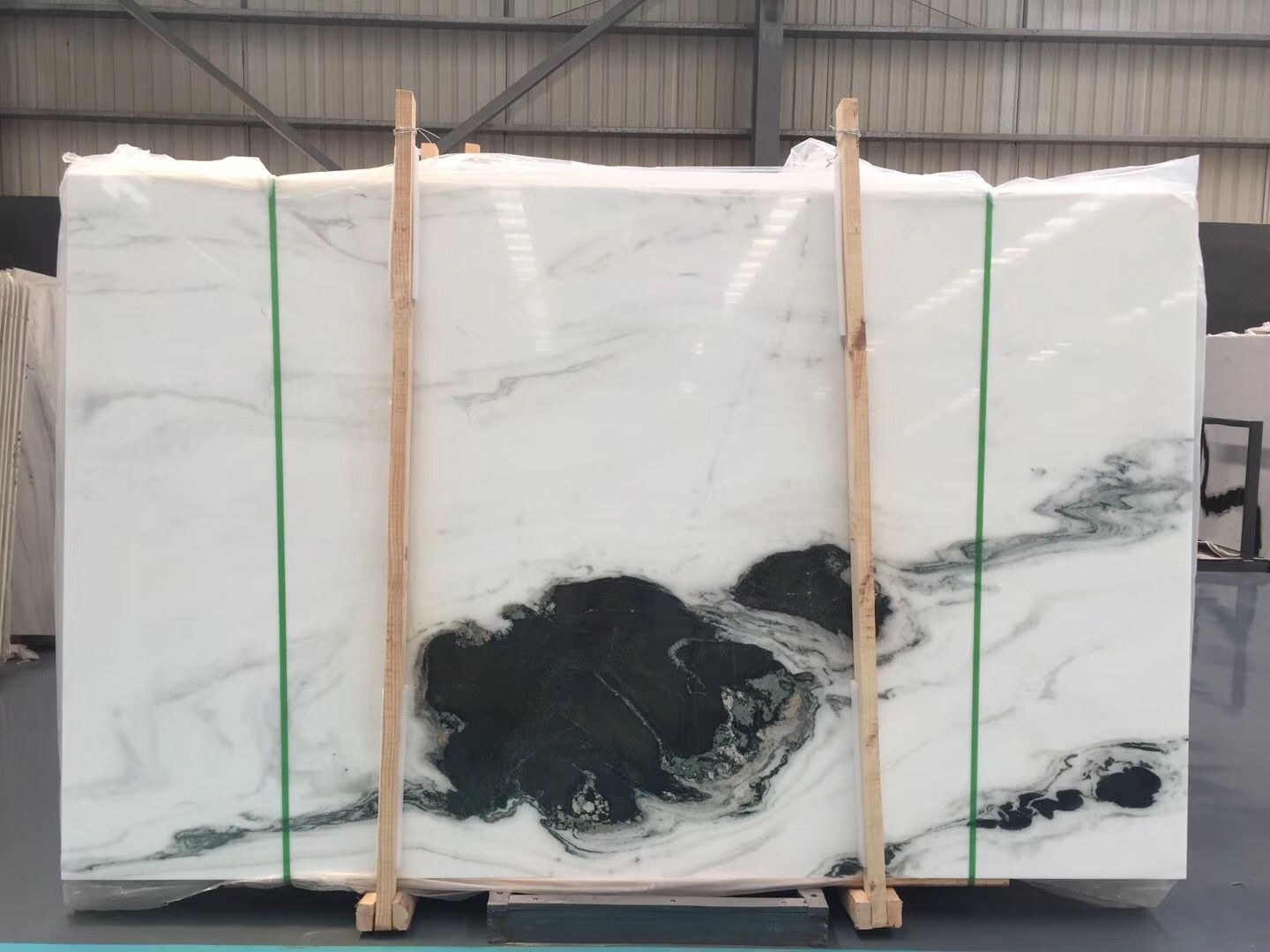 Panda white marble