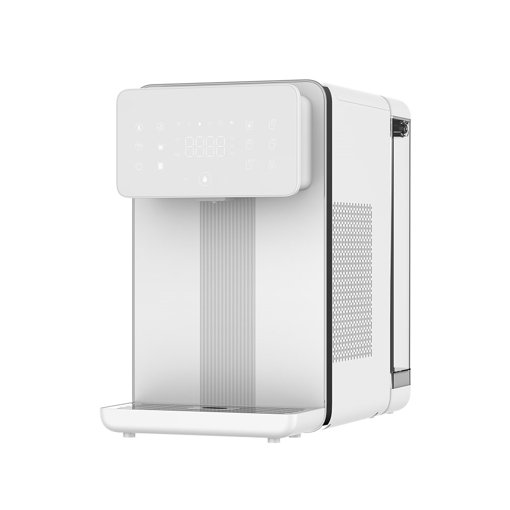 W51C UV Sterilizer Water Purifier Desktop RO Water Filter Dispensers with Refrigerator