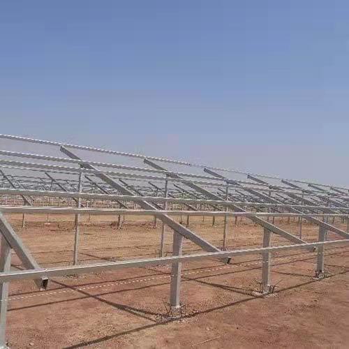 Solar panel support frame forming machine
