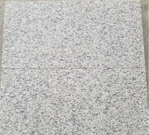 Natural Sesame White Grey Granite Tile with Polished Honed