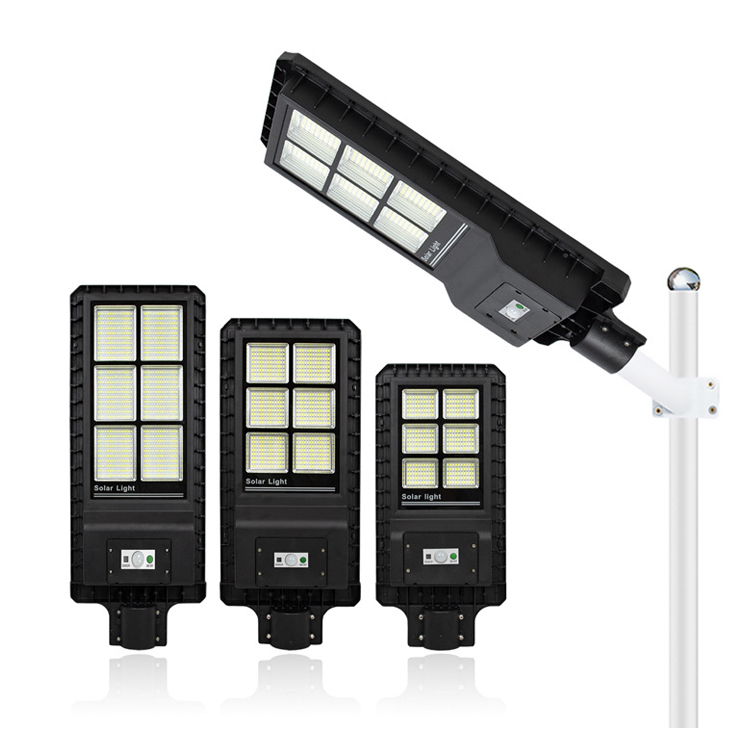 New outdoor waterproof 60w 120w 180w integrated all in one led solar street light