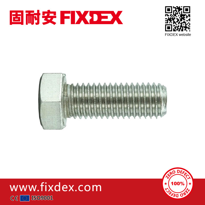 10.9 grade blue zinc plated hex bolt