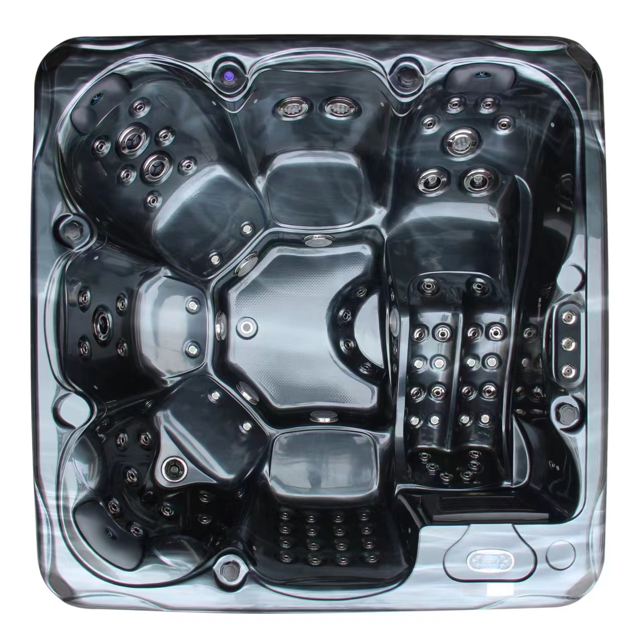 Aquaspring new design ce approval balboa acrylic balboa outdoor spa hot tub