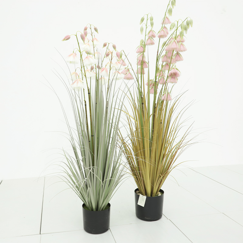 Artificial mini small plam tree bonsai green artificial palm tree plants