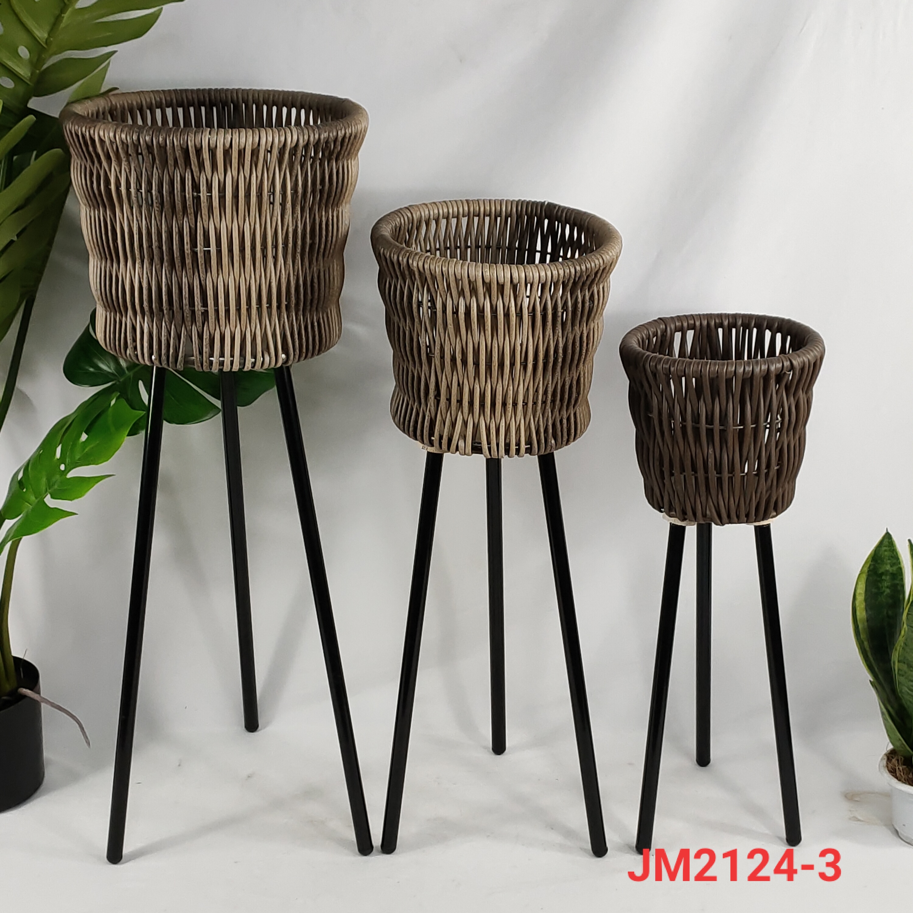 Flower pot, planter, woving basket, storage basket, flower basket, plants, woving flower pot