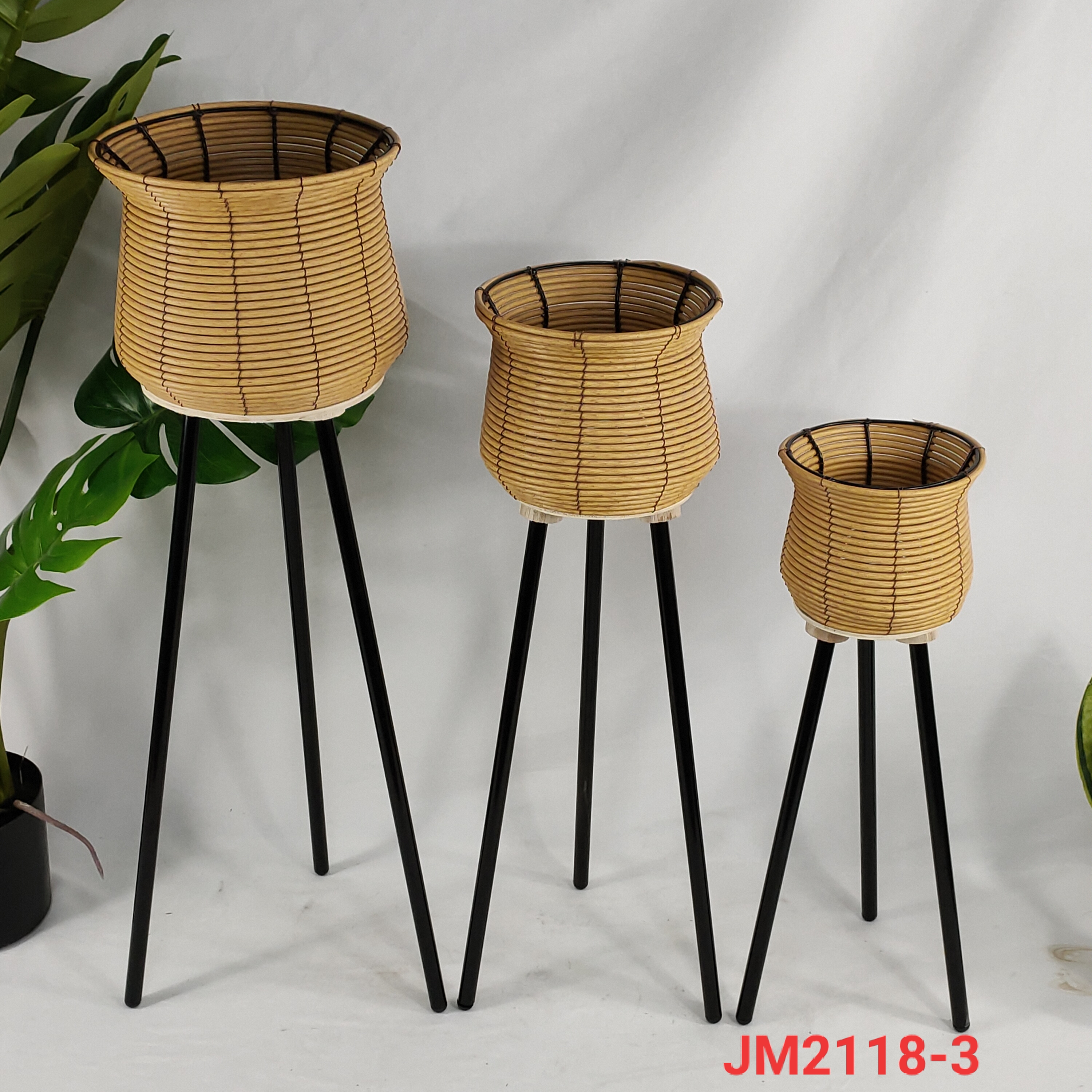 Flower pot, planter, woving basket, storage basket, flower basket, plants, woving flower pot