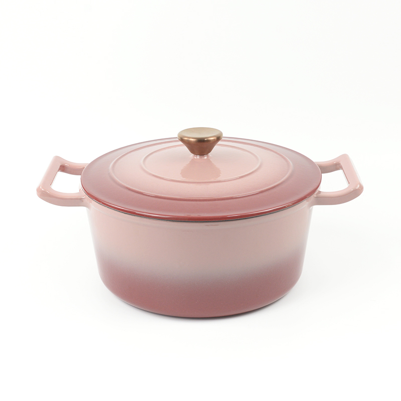 Cast Iron Casserole Round Enamel Cast Iron Dutch Oven Cooking Pot