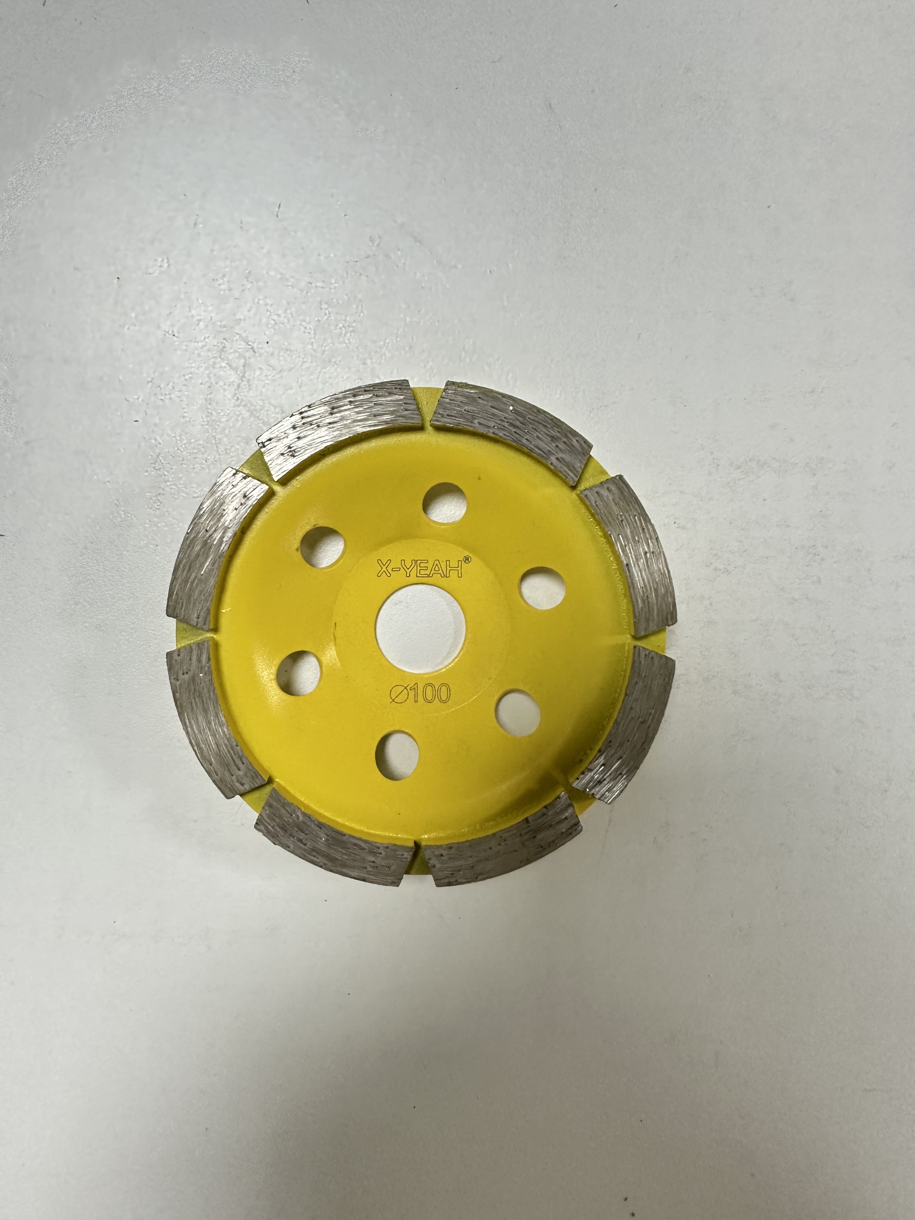 X-YEAH 100mm Single Row Diamond Grinding Cup Wheel