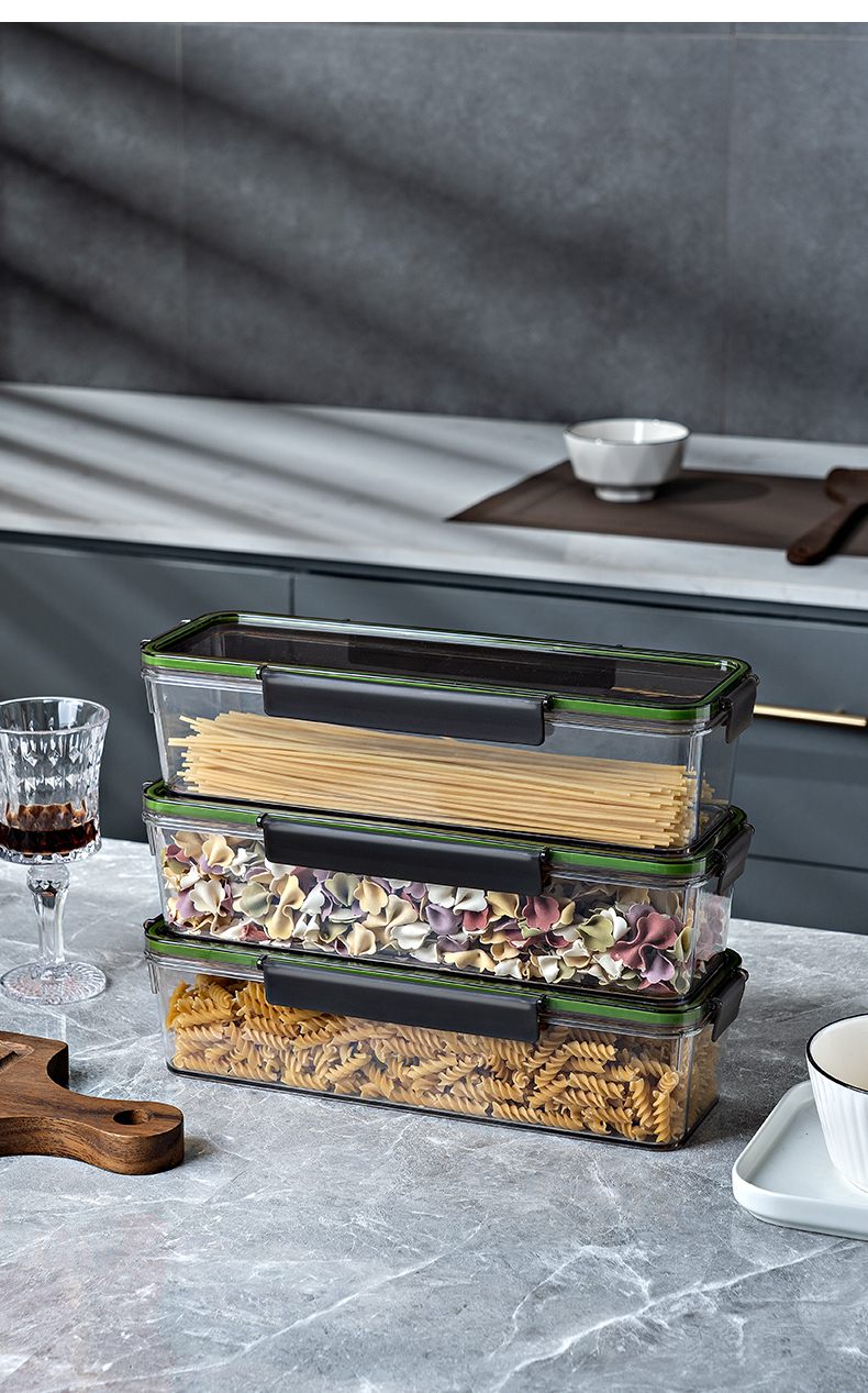 Noodle storage box (routine)