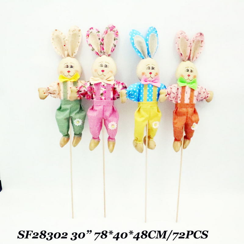 30 Inch Easter Holiday Decor Indoor Rabbit Pick