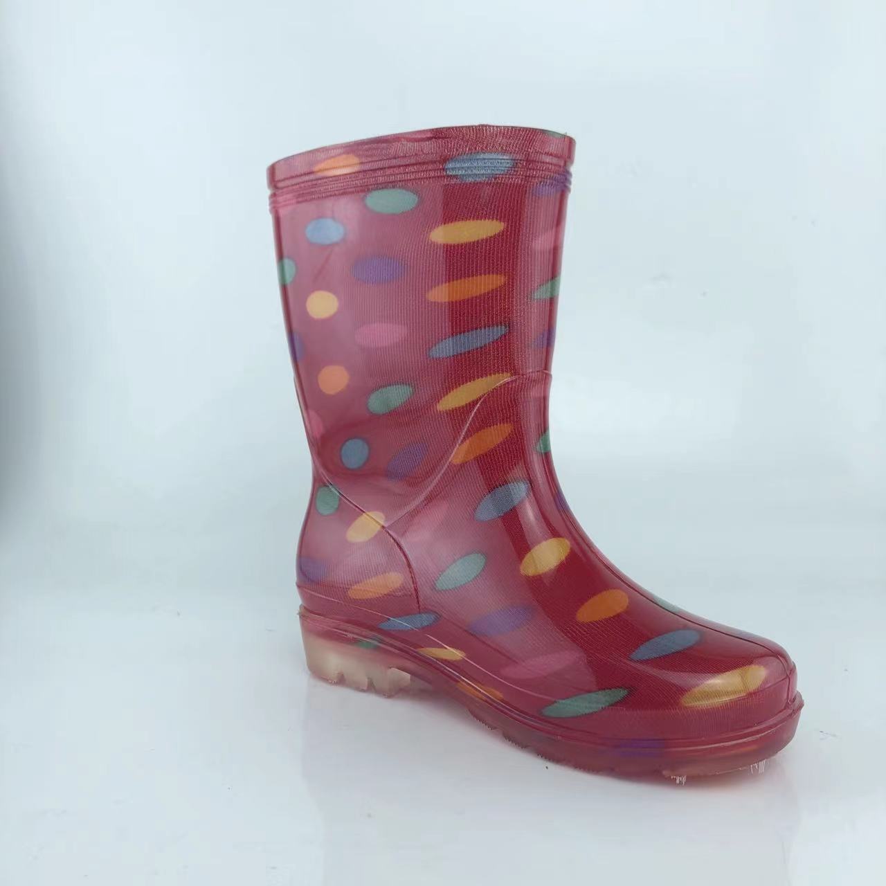 High Quality Rain Waterproof Boots Warm Kids Girls boots