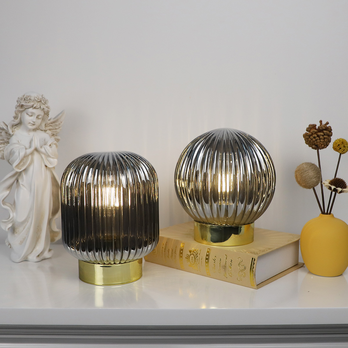 Turkish-style Glass Mosaic Lamp: stylish ambient light for bedroom & living room gift