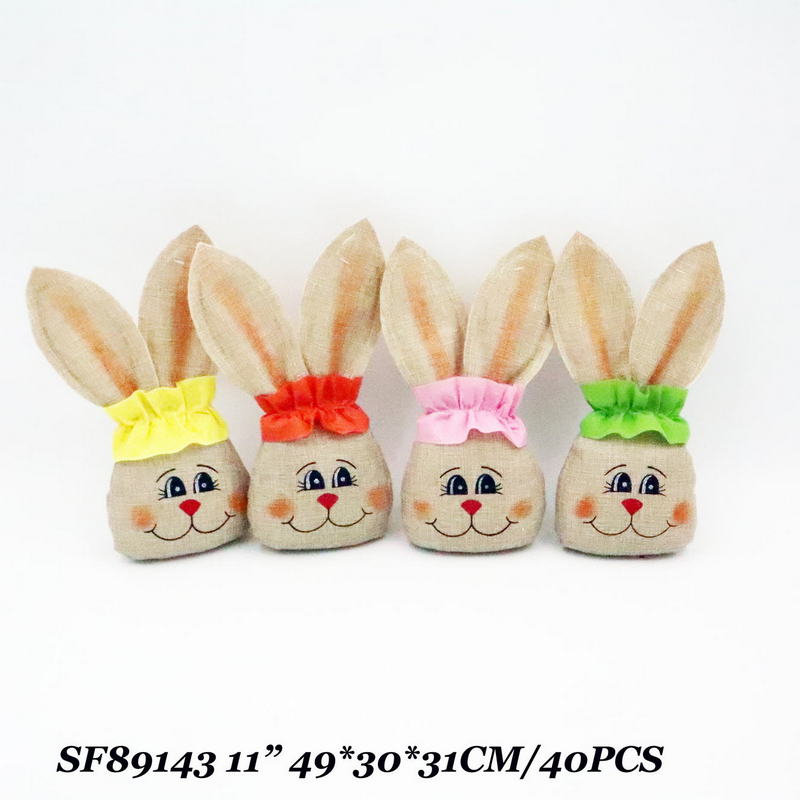 11 Inch Easter Decoration Rabbit Indoor On Tabel Standing