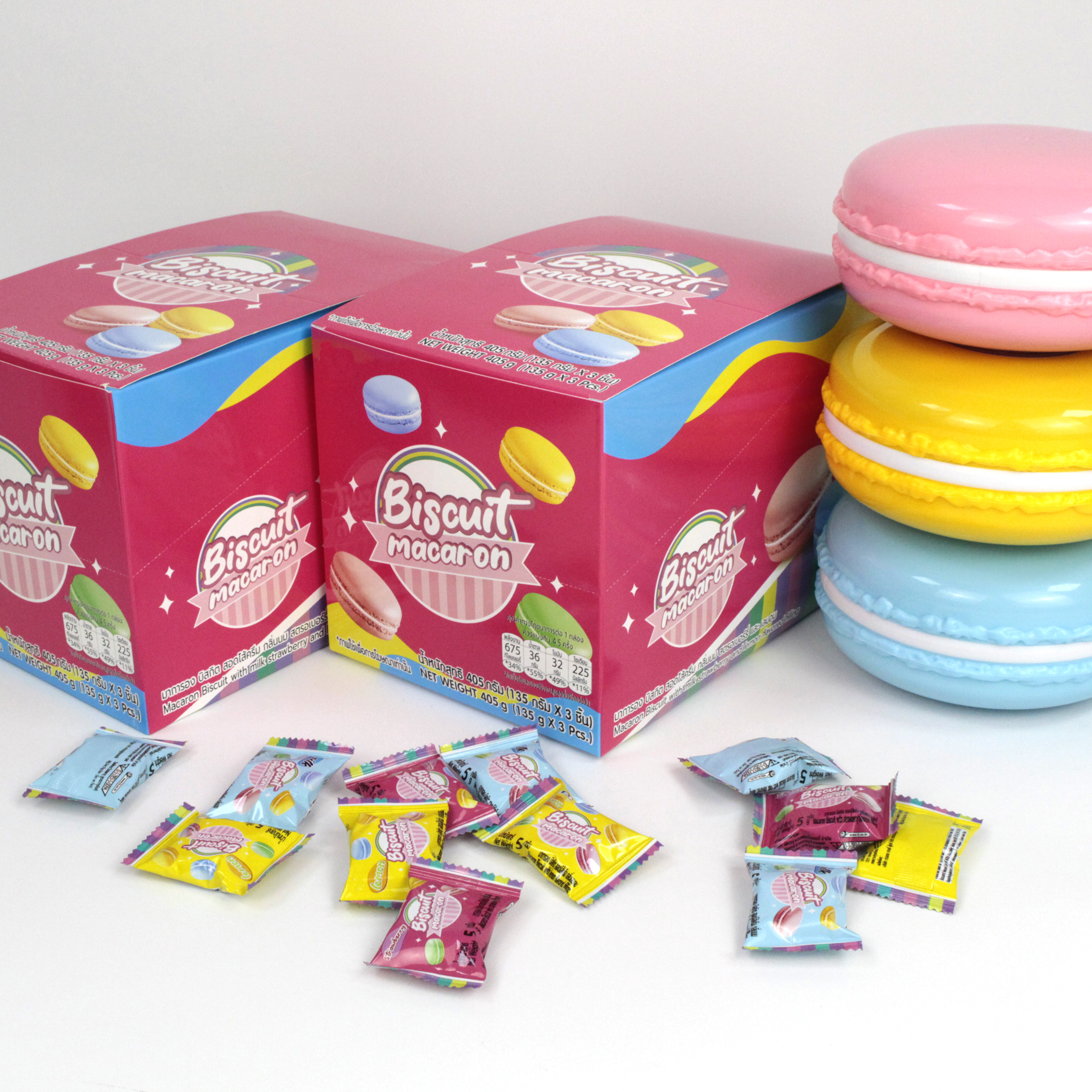 400g macaroon sandwich biscuit (SY085)