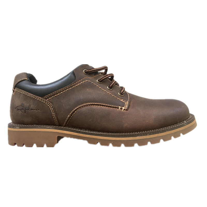 4" men's leather shoes