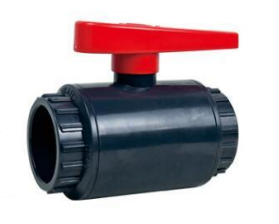 PVC Three Pcs Ball Valve