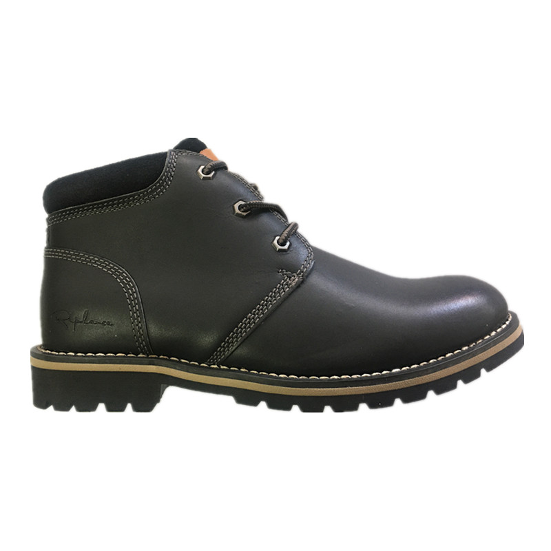 5” men's leather casual boots