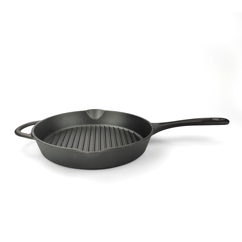 Cast Iron Grill Pan Pre-seasoned Cast Iron Pan Cast Iron Cookware