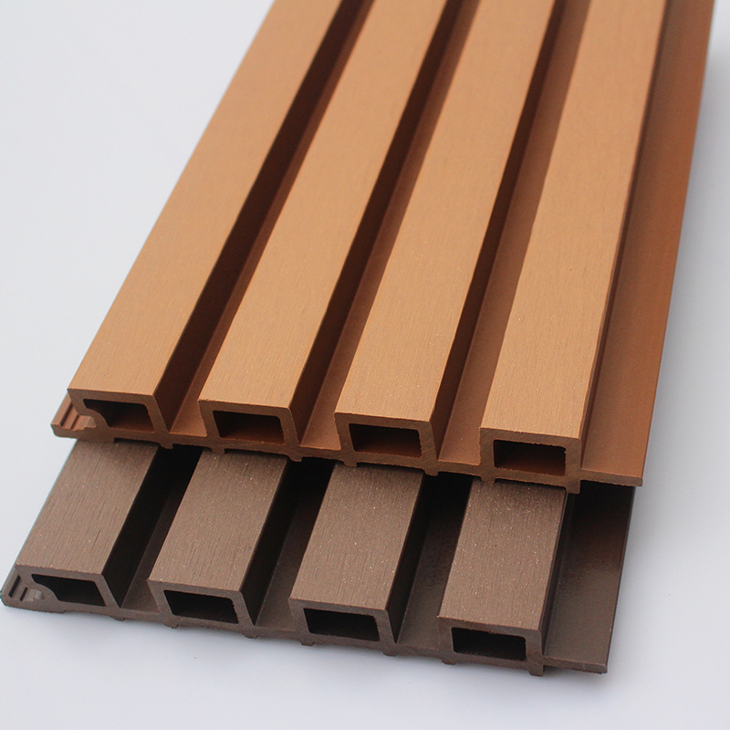 219mm*26mm Outdoor Co-Extrusion WPC Wall Panel Cladding
