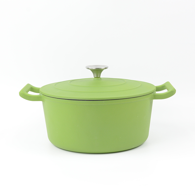 Cast Iron dutch oven-Enamel Cast Iron Dutch Oven Shallow Casserole