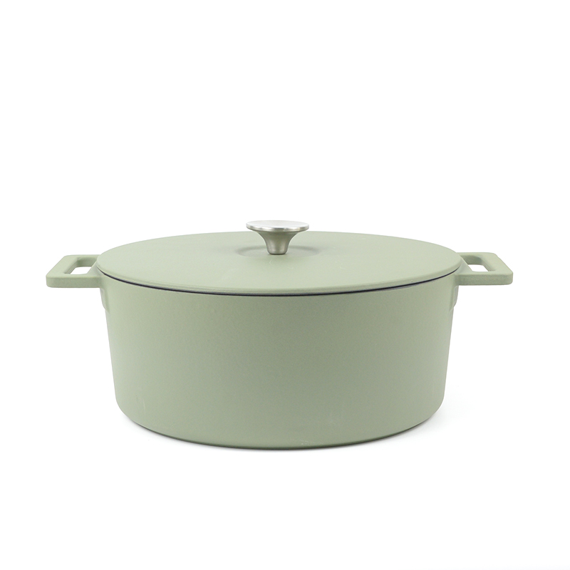 Cast Iron Casserole Round Enamel Cast Iron Dutch Oven Cooking Pot cast iron cookware