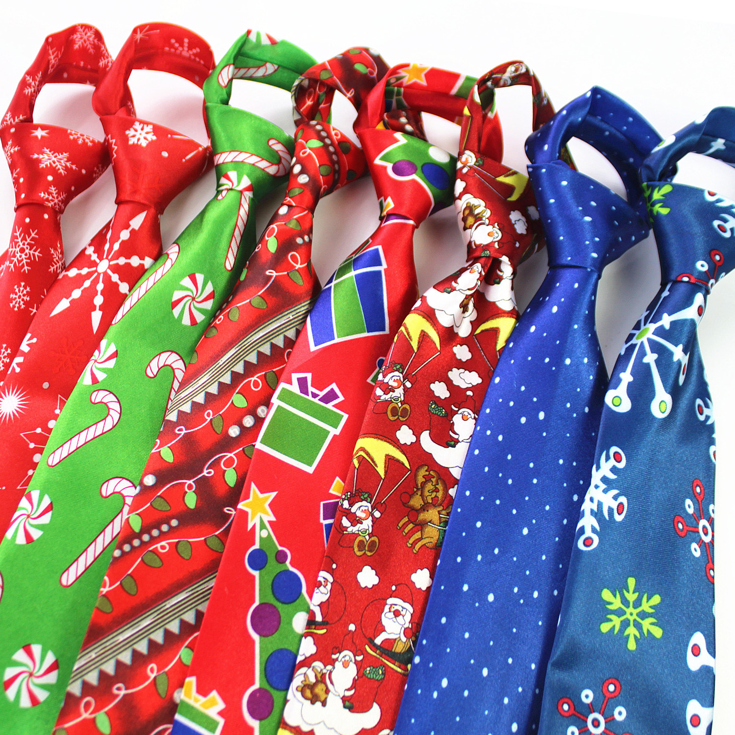 Ties, Christmas ties, holiday ties, Halloween ties