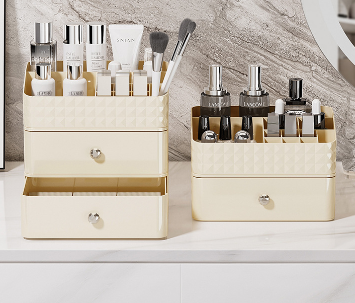 Makeup drawer storage box