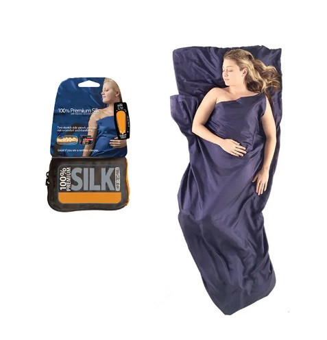 Silk sleeping bag liner