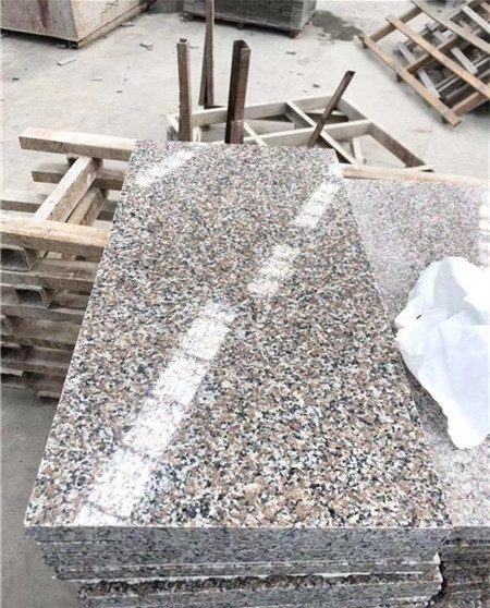 China Rosa Flower Granite Natrual Stone Slabs for Tiles, Cubes, Kerbs, Pavings