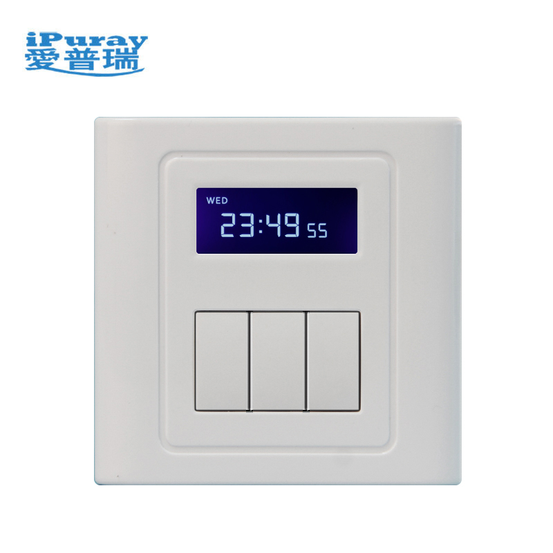 Wi-Fi Glass Pad Touch Switch for 3 Loads