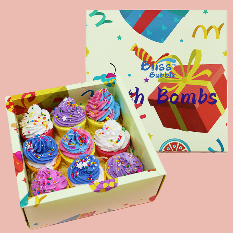 Wholesale Custom l Vegan 100g Organic Bath Bombs Set Fizzies For Bubble And Spa Bath