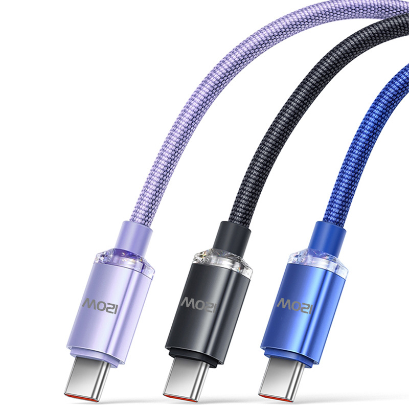 120W Data Cable USB C Fast Charging Cable