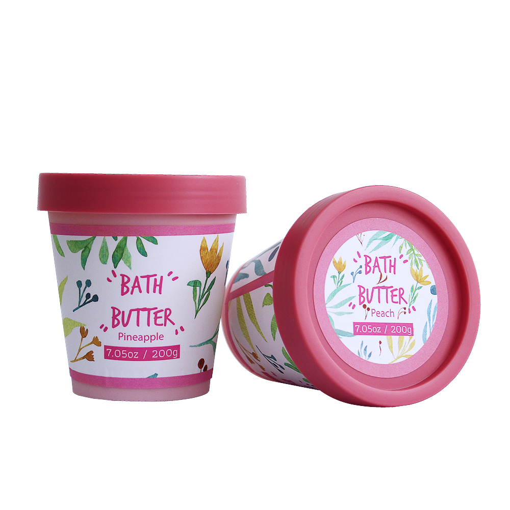 Source factory wholesale butter cream scrub body care customization