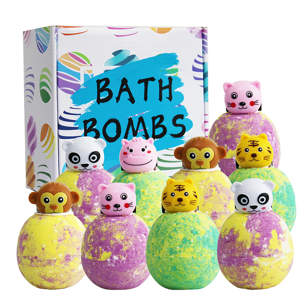 Wholesale Custom l Vegan 100g Organic Bath Bombs Set Fizzies For Bubble And Spa Bath